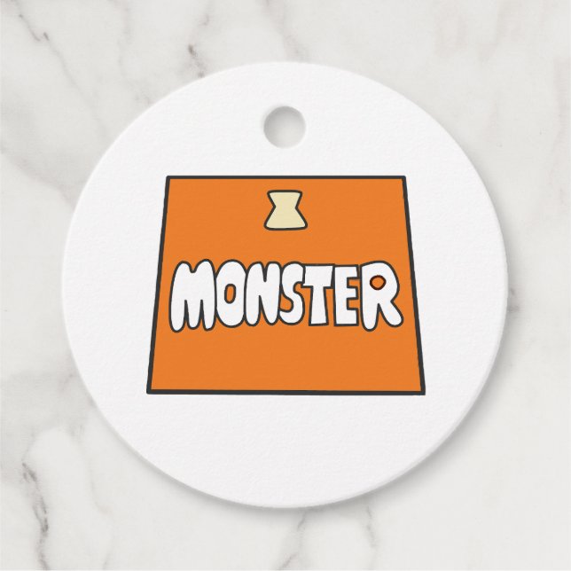 Pikamee Costume, Monster  Favour Tags (Front)