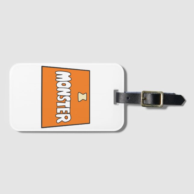 Pikamee Costume, Monster  Luggage Tag (Front Horizontal)