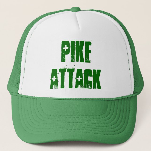 Pike Attack Trucker Hat (Front)