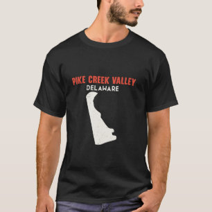 Pike Creek Valley Delaware USA State America Trave T-Shirt
