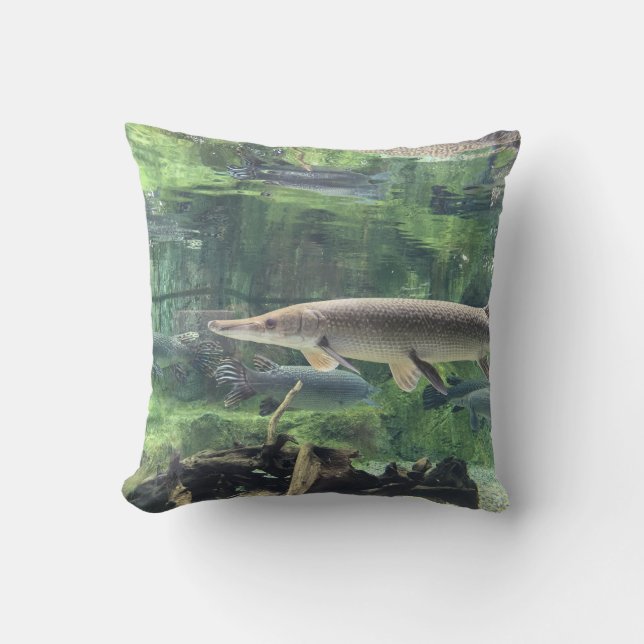 Pike Fish Cushion (Front)