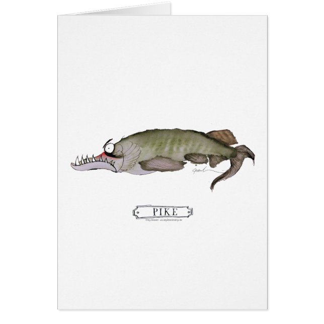 Pike fish, tony fernandes (Front)