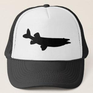 Pike fish trucker hat