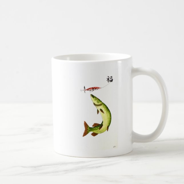 Pike Fishing Coffee Mug (Right)