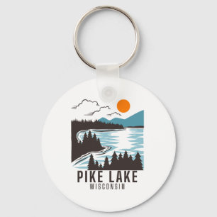 Pike Lake Key Ring