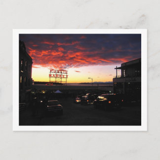 Pike Market, Seattle Postcard