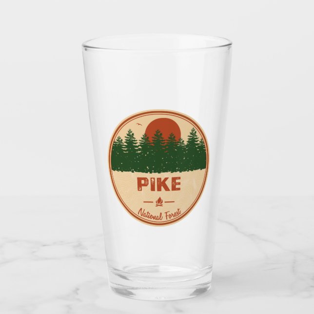 Pike National Forest Glass (Front)