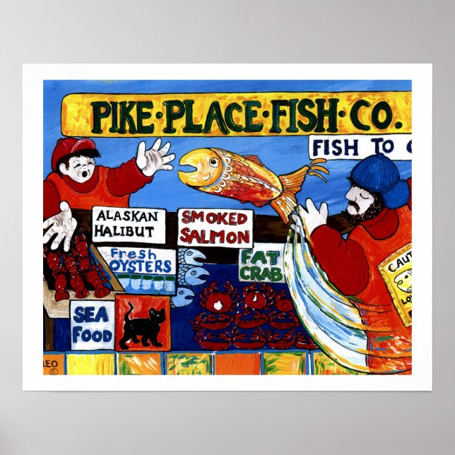 Pike Place Fish Co. Poster (Front)