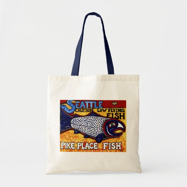 Pike Place Fish Tote Bag (Front)