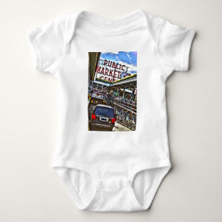 Pike Place Market Baby Bodysuit