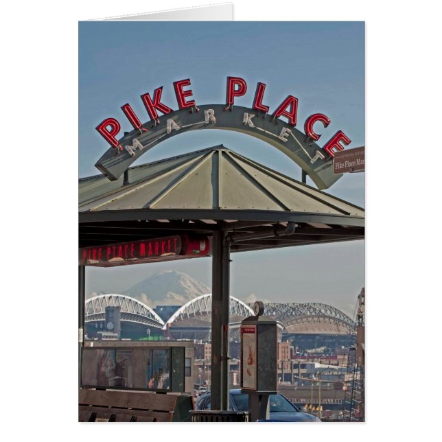 Pike Place Market in Seattle, WA (Front)