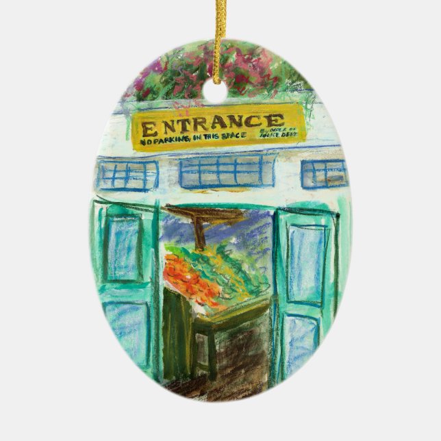 Pike Place Market Ornament (Seattle, WA) (Front)