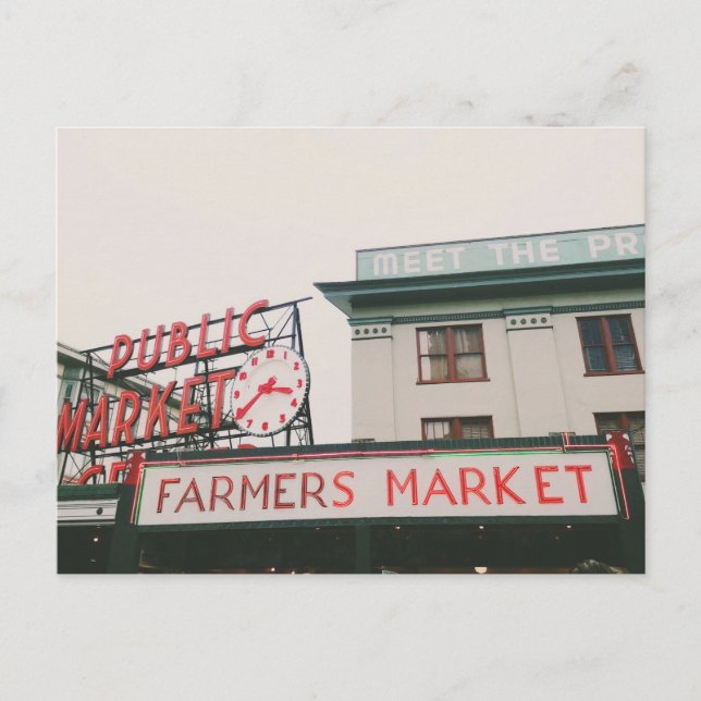 Pike Place Market Postcard (Front)