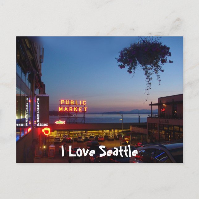 Pike Place Market Postcard (Front)