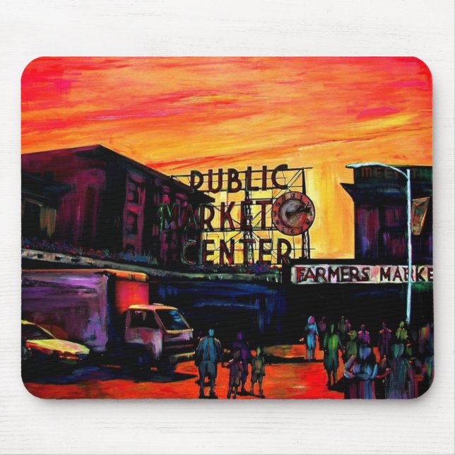 Pike Place Mouse Pad (Front)