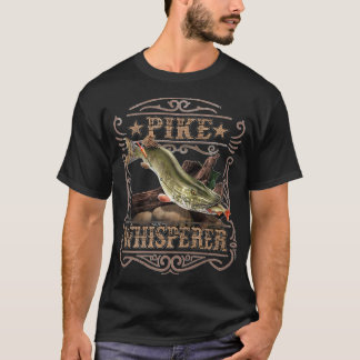 Pike Whisperer Funny Fishing Premium  T-Shirt