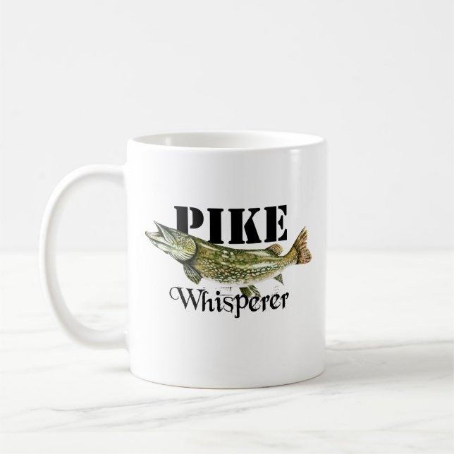 Pike Whisperer Light Coffee Mug (Left)