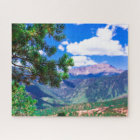 Pikes Peak as Seen From Garden of the Gods Puzzle