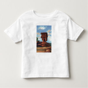 Pikes Peak, Colorado - Balanced Rock Toddler T-Shirt