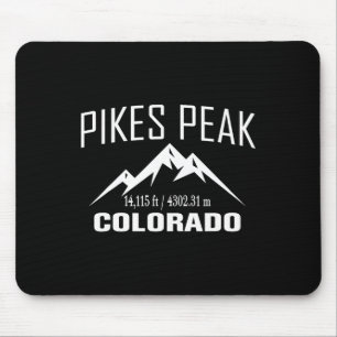 Pikes Peak Colorado Climbing Summit Club Outdoor G Mouse Pad