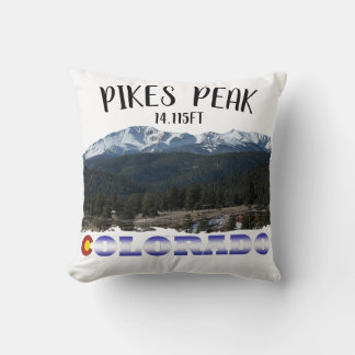 Pikes Peak Colorado Cushion
