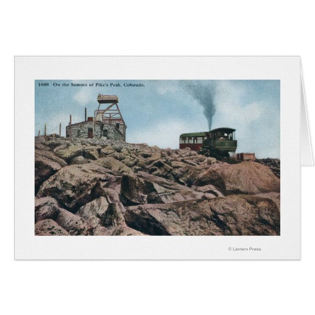 Pikes Peak, Colorado - On the Summit (Front Horizontal)