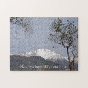 Pikes Peak from Old Colorado City Jigsaw Puzzle