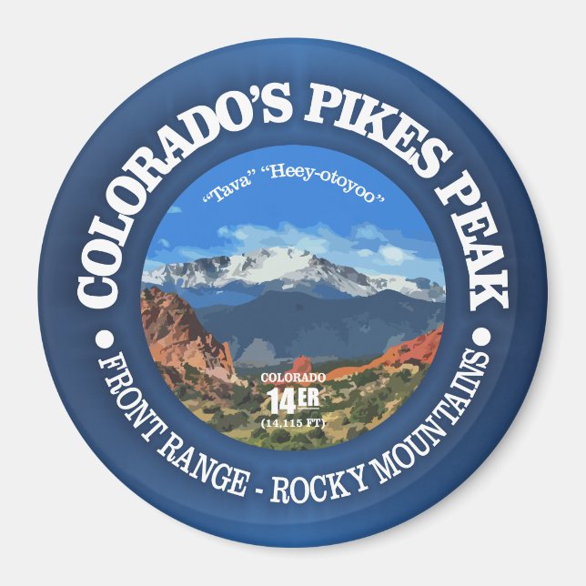 Pikes Peak Magnet (Front)