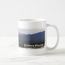 Pikes Peak panorama mug