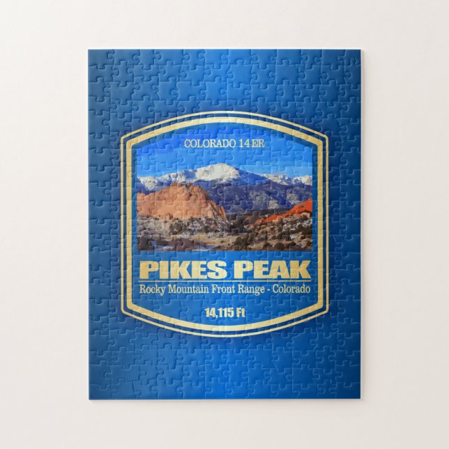 Pikes Peak (PF) Jigsaw Puzzle (Vertical)