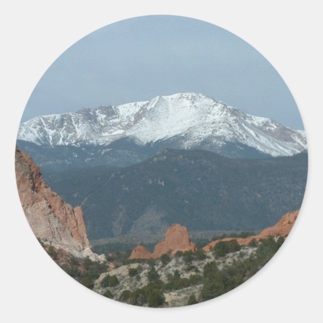 Pikes Peak Sticker (Front)