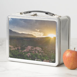 Pikes Peak Sunset Haze Lunchbox