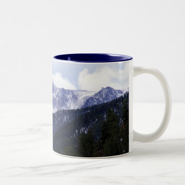 Pikes Peak Two-Tone Coffee Mug (Right)