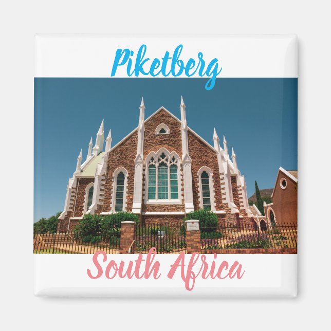 Piketberg Western Cape Church South Africa SA Magnet (Front)
