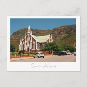 Piketbrg Church Western Cape South Africa SA Postcard
