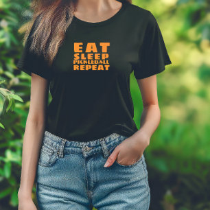 Pikleball Lover's Dream: Gifts for Her orange T-Shirt