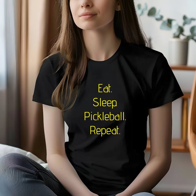 Pikleball Lover's Dream: Gifts for Her yellow T-Shirt (Creator Uploaded)