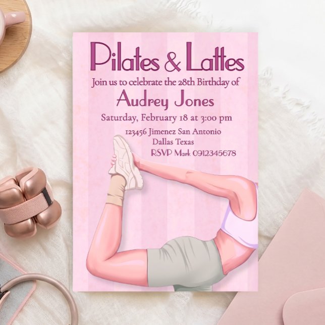 Pilates and Latte Invitation (Creator Uploaded)