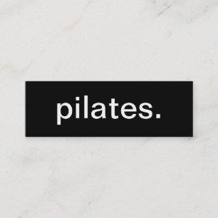 Pilates Business Card
