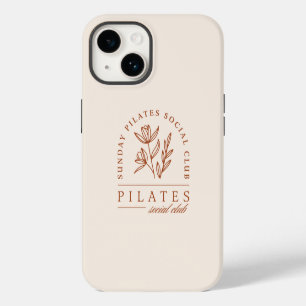 Pilates club sunday boho aesthetic iPhone 14 case