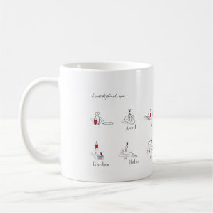 pilates coffee mug
