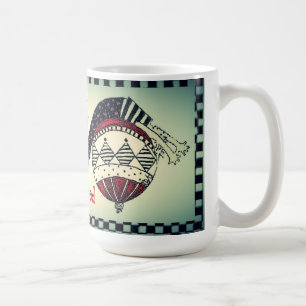 Pilates Custom Holiday(happy healthy and balanced) Coffee Mug