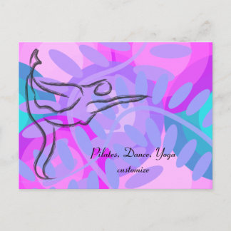 Pilates, Dance, Yoga?? Postcard