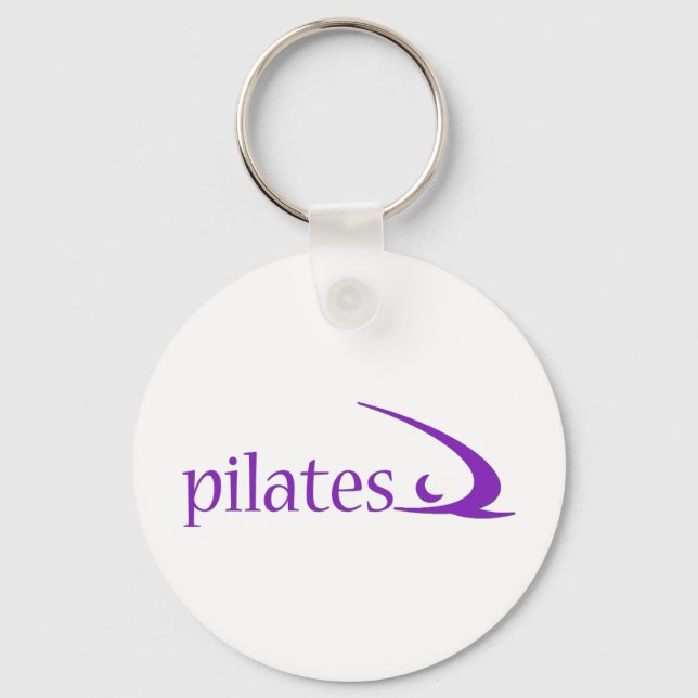 Pilates Design! Key Ring (Front)
