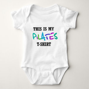 Pilates Funny Design! Baby Bodysuit