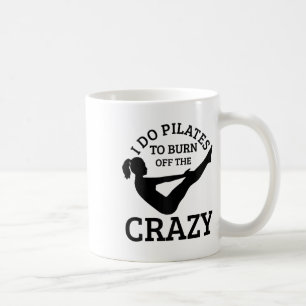 Pilates Funny Yoga Pilates Instructor Sports Coffee Mug