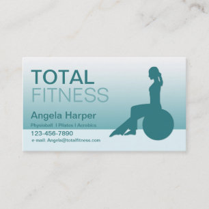 Pilates Instructor Business Card