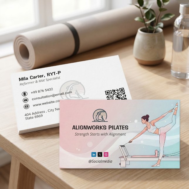 Pilates Instructor Business | Colourful Spirit Card (Creator Uploaded)