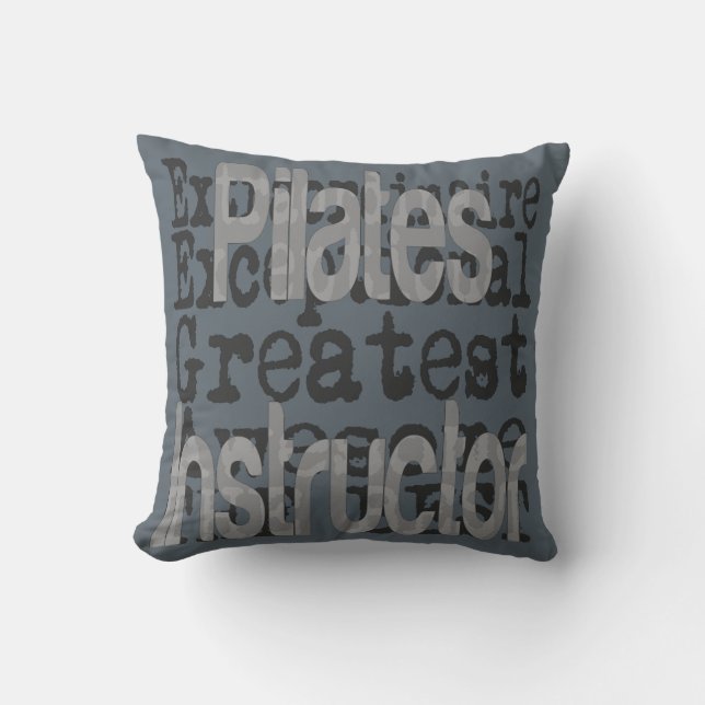 Pilates Instructor Extraordinaire Cushion (Front)