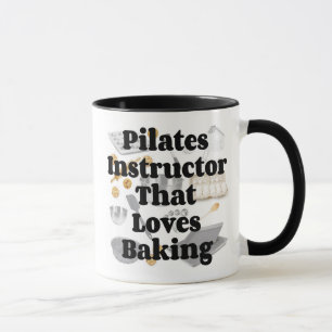 Pilates Instructor Loves Baking Mug